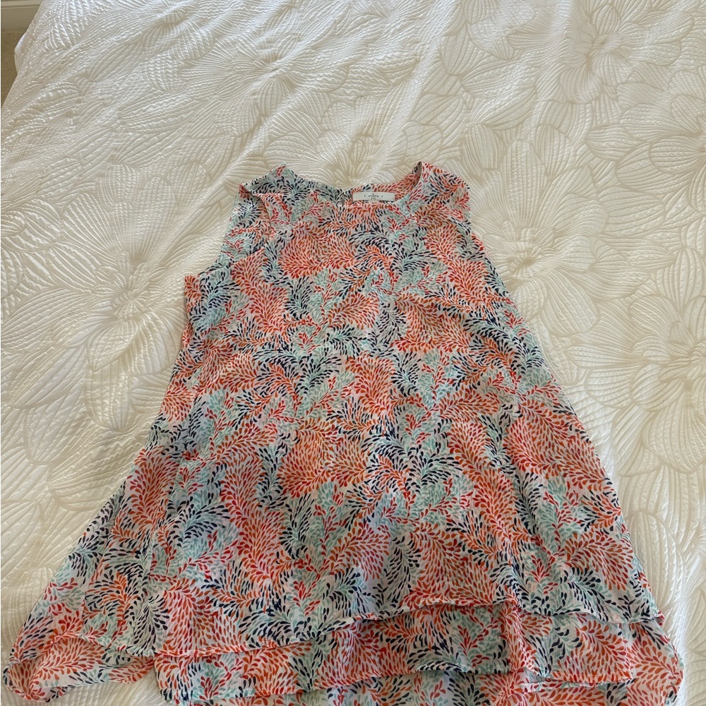 Floral Sleeveless Top
